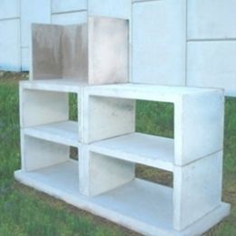 Holzkohle-Gartengrill - Farcimar - für professionellen Einsatz / freistehend / Beton
