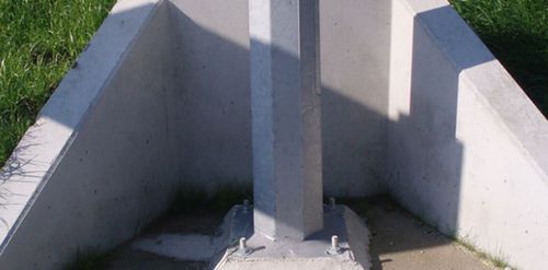 Fertig-Stirnmauer - WINGERS - Farcimar - Stahlbeton