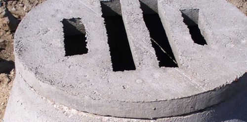 Betonschachtdeckel - Farcimar - rund