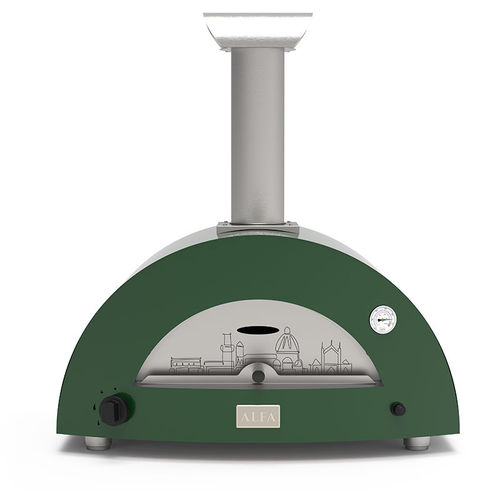 Pizzaofen für Privatgebrauch - FIRENZE - Alfa Forni - Gas / Holz / freistehend