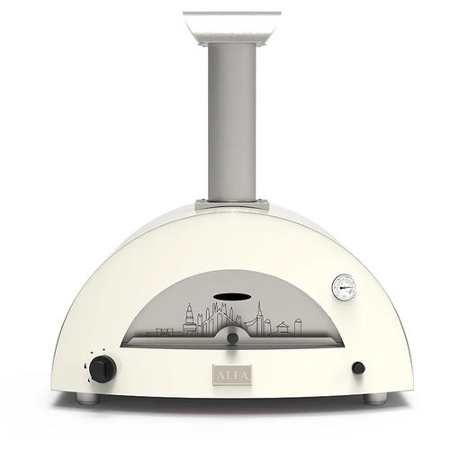 Pizzaofen für Privatgebrauch - MILANO - Alfa Forni - Gas / Holz / freistehend