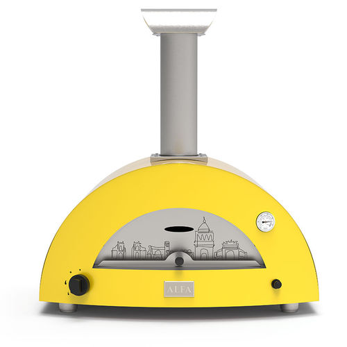 Pizzaofen für Privatgebrauch - PALERMO - Alfa Forni - Gas / Holz / freistehend