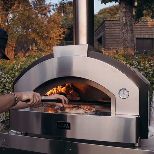 Profi-Pizzaofen - QUICK 2 Pizze - Alfa Forni - Gas / Holz / kompakt