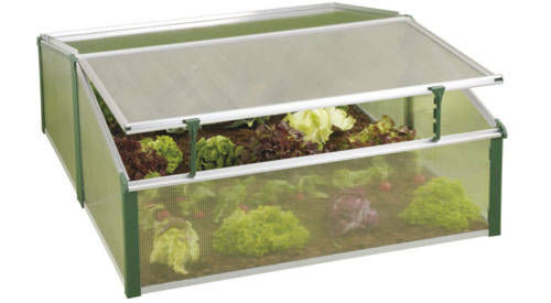 Aluminiumstruktur-Gewächshaus - 120/100 EASY FIX  - Juwel - Polycarbonat