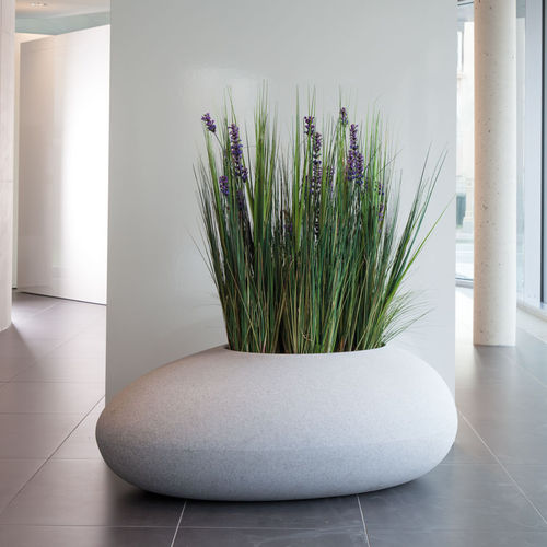 Polyethylen-Pflanzkübel - STORUS II - Degardo GmbH - oval / maßgefertigt / beleuchtet