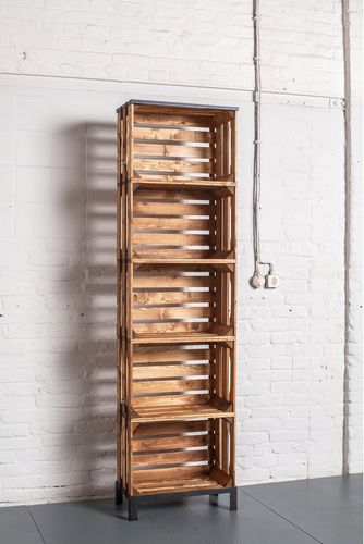 Modernes Regal - DIY CRATE 1/05 - NOODLES NOODLES & NOODLES CORP. - Holz / für Gewerbegebrauch / für Einzelhandel