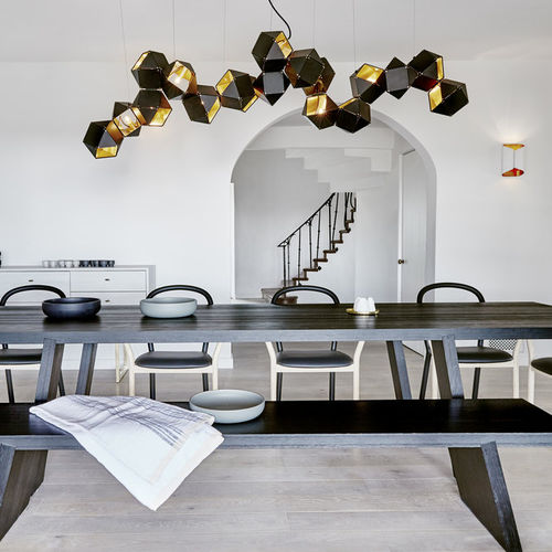 Kronleuchter / originelles Design - WELLES LONG - Gabriel Scott - Stahl / LED