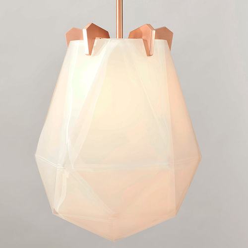 Hängelampe - BRIOLETTE  - Gabriel Scott - Metall / geblasenes Glas / modern