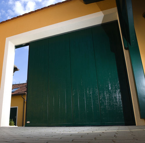 Seitlich unterteiltes Garagentor - AVALON COMFORT - Guttomat - Aluminium / automatisch
