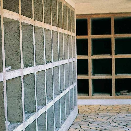 Modulschalung - CEMETERY NICHES - Arbloc srl - Polystyrol / für Wand / für Grabnische
