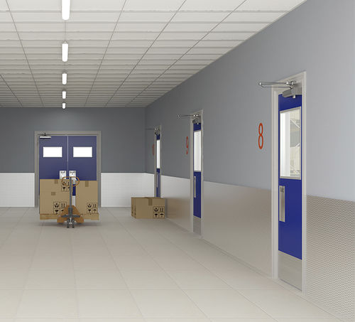 Edelstahl-Wandschutz - WG1004SS - ARFEN - Folie