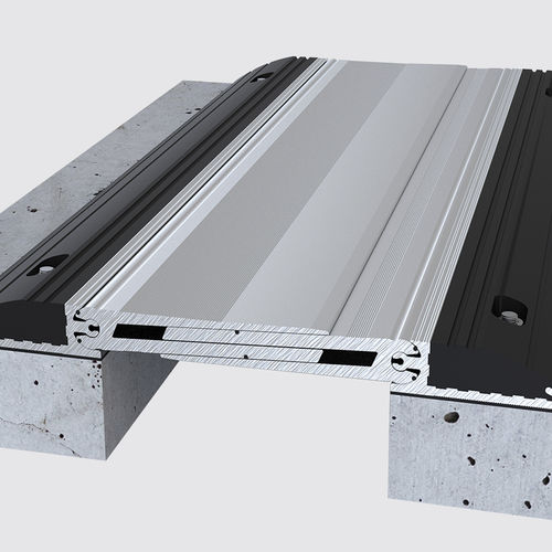 Gummi-Dehnungsfuge - AR 921-150 - ARFEN - Aluminium / für Parkplätze / befahrbar