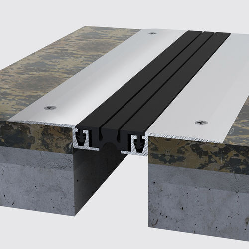 Aluminium-Dehnungsfuge - AR 153-050 - ARFEN - für Boden / für Fußgänger