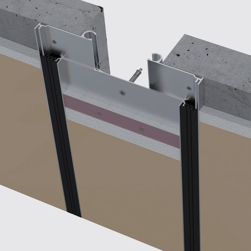 TPE-Dehnungsfuge - AR 232-150 - ARFEN - Aluminium / für Wand / für abgehängte Deckenplatten
