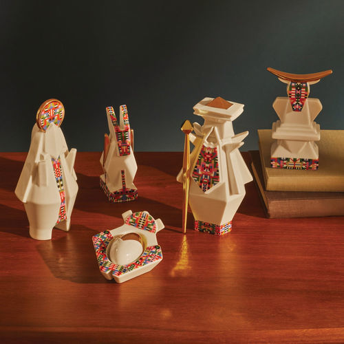 Porzellan-Weihnachtsdekoration - Holyhedrics - ALESSI S.P.A. - für Wohnhaus
