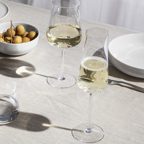 Glas-Sektkelch - Eugenia - ALESSI S.P.A. - für Gewerbegebrauch