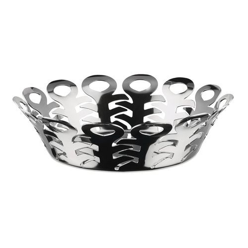 Edelstahl-Obstschale - Vimini - ALESSI S.P.A. - für Gewerbegebrauch