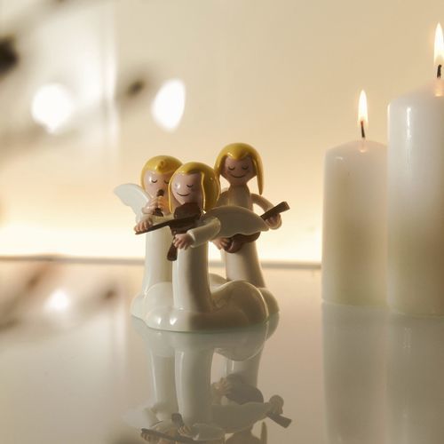 Porzellan-Weihnachtsdekoration - Do, Re, Mi - ALESSI S.P.A. - für Wohnhaus