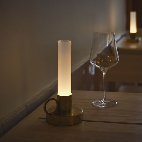 Tischlampe - Visir Ambience  - ORSJO - tragbar / Kupfer / lackiertes Metall