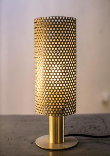 Tischlampe - VOUGE - Ruben Lighting - Metall / modern / mit Kabel