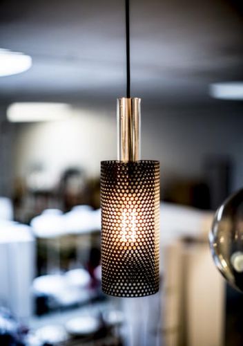 Hängelampe - VOUGE - Ruben Lighting - Metall / modern / mit Kabel