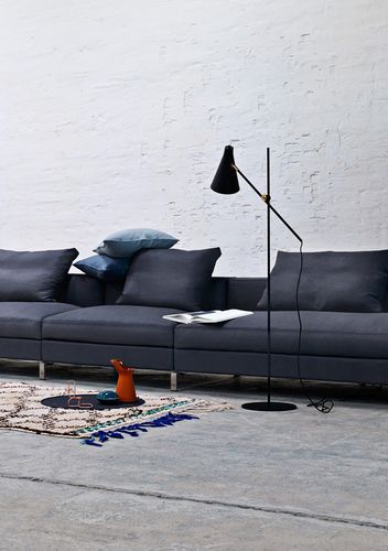Stehleuchte - HUNTER GRAND - Ruben Lighting - Aluminium / Eisen / Messing