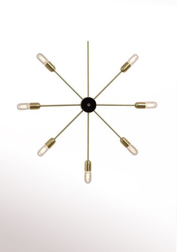 Moderner Kronleuchter - ASTORIA 7 - Ruben Lighting - Messing / Eisen / handgefertigt