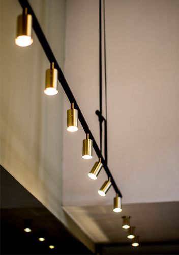 Hängelampe - LONG JOHN - Ruben Lighting - Eisen / Messing / modern