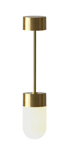 Moderne Deckenleuchte - VOX - Ruben Lighting - rund / Glas / Messing