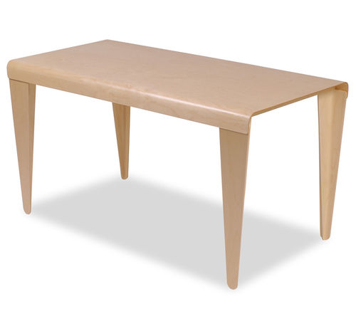 Moderner Tisch - Isokon Plus - Birke / rechteckig / von Marcel Breuer