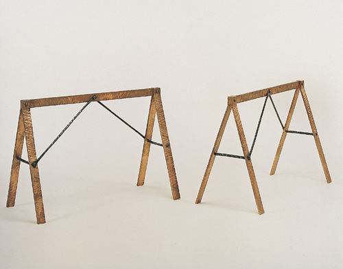 Modernes Tischgestell - WRIGHT - AppWood - für Gewerbegebrauch