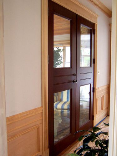 Tür für Innenbereich - AW 121 - AppWood - Holz / einflügelig / Glas