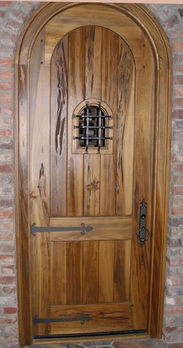 Eingangstür - DRENDEL - AppWood - Holz / einflügelig / halbverglast