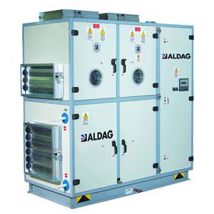 Luftaufbereitungsanlage für Gewerbegebrauch - ALDAMED  - ALDAG Heating Cooling Air Conditioning Ind. & Trd.  Inc. - für Reinraum