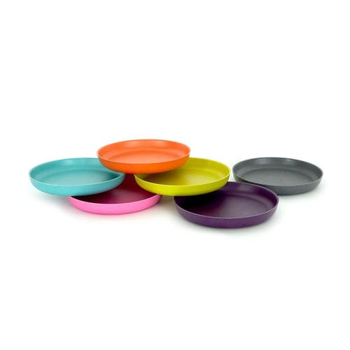 Dessertteller - KIDS SMALL - Ekobo - rund / lebensmittelechtes Melamin / aus Bambusfaser