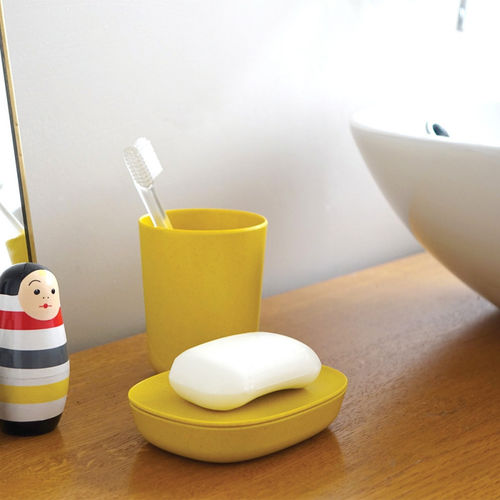Seifenhalter / lebensmittelechtes Melamin - BAÑO - Ekobo - aus Bambusfaser