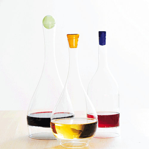 Karaffe / geblasenes Glas - CARAFE PERCHÉE RONDE - L’Atelier du Vin - für Gewerbegebrauch
