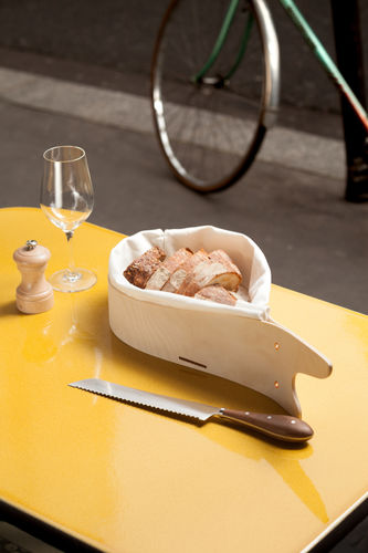 Brotmesser mit Nussbaumgriff - L’Atelier du Vin - mit Edelstahlklinge
