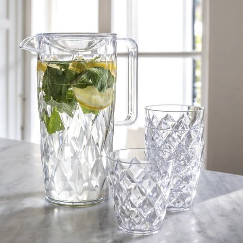 Glas-Krug - CRYSTAL - Koziol - für Gewerbegebrauch