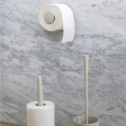Wandmontierter WC-Rollenhalter - PLUG'N'ROLL - Koziol - Kunststoff / für Privatgebrauch