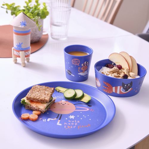 Tafelservice für Kinder - CONNECT SPACE - Koziol - Thermoplast / für Privatgebrauch