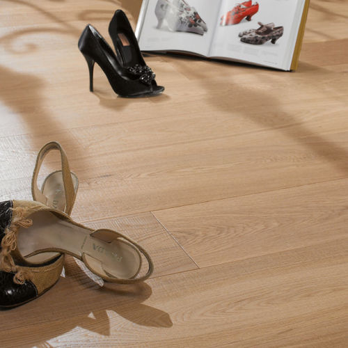 Mehrschichtparkett - COLOMBO - ORIGINAL PARQUET - gebleichte Eiche / matt / schwimmend