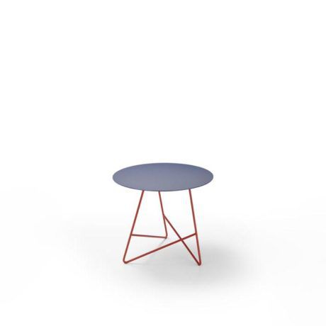 Moderner Couchtisch - Ermione bicolor - MEME DESIGN - Glas / Marmor / Gestell aus Stahl