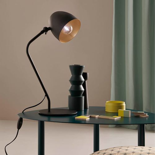 Tischlampe - Frida - MEME DESIGN - Metall / modern / mit Kabel