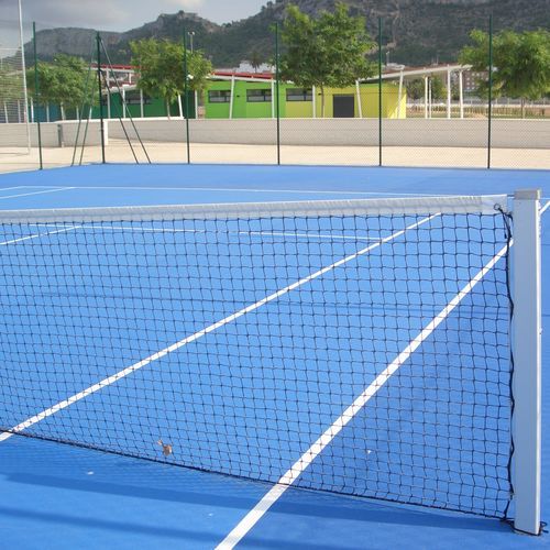 Mobiler Tennispfosten - D.11.08-0 - LAUSIN Y VICENTE S.L. - stationär / mit Rädern / Aluminium
