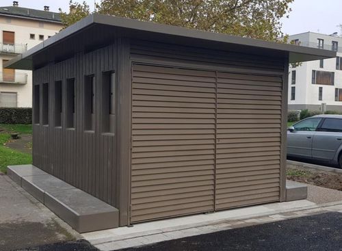 Mülltonnenbox für Privatgebrauch - Centurion - BIHR - für professionellen Gebrauch / Stahl / Beton