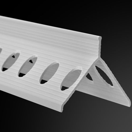 PVC-Abschlussprofil - MONOLAYER - plastdecor - für Fliesen / für Inneneckprofil / unsichtbar