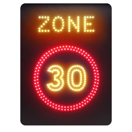 LED-Verkehrsschild - PPDY BTR - TTS - Solar