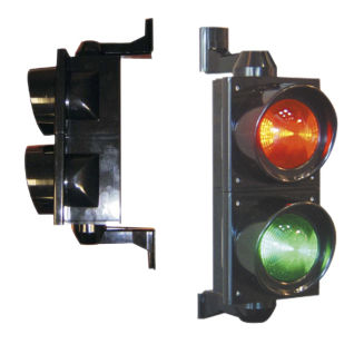 Polycarbonat-Lichtsignalanlage - 15856 - TTS - zweifarbig / LED