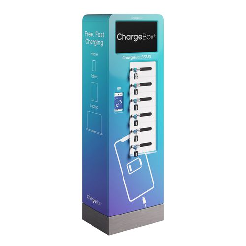 Ladestation für Mobiltelefone - Fast6 - ChargeBox - für Laptop / USB / für Tablet-PC